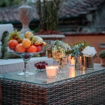 Casa Brumar, The Terrace Inside The Walls Of